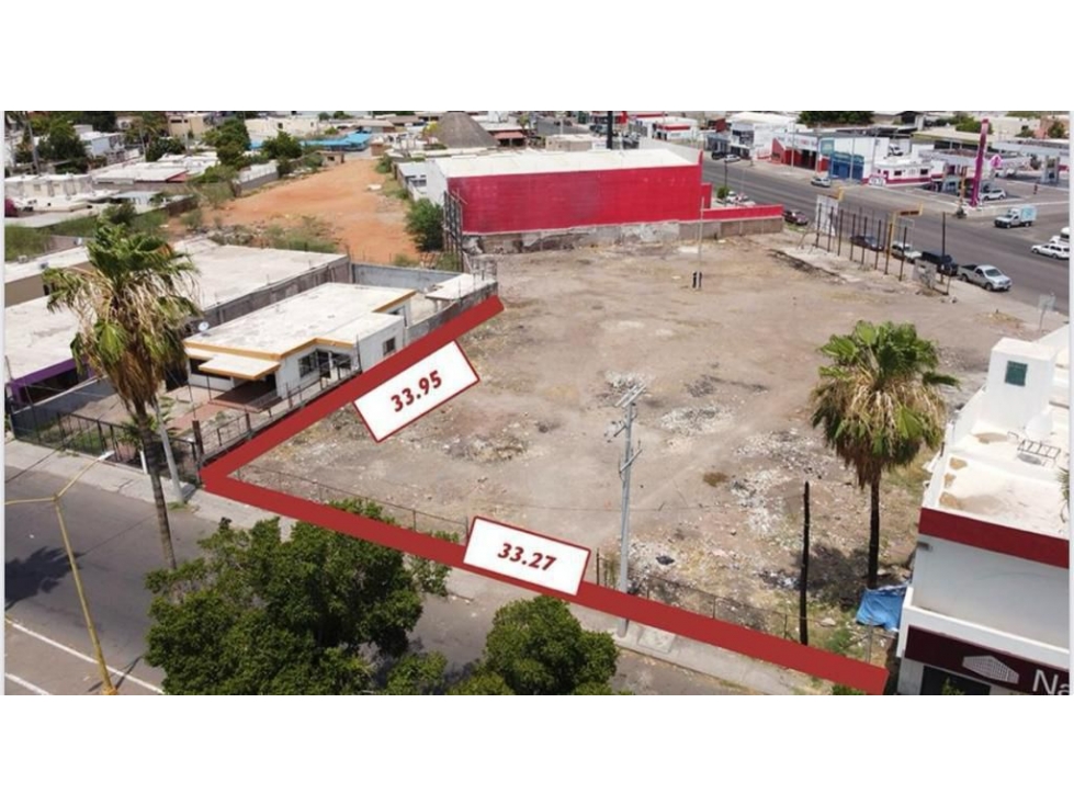 SE RENTA TERRENO ATRAS DE CENTRAL CAMIONERA CD. OBREGON SON. - 2