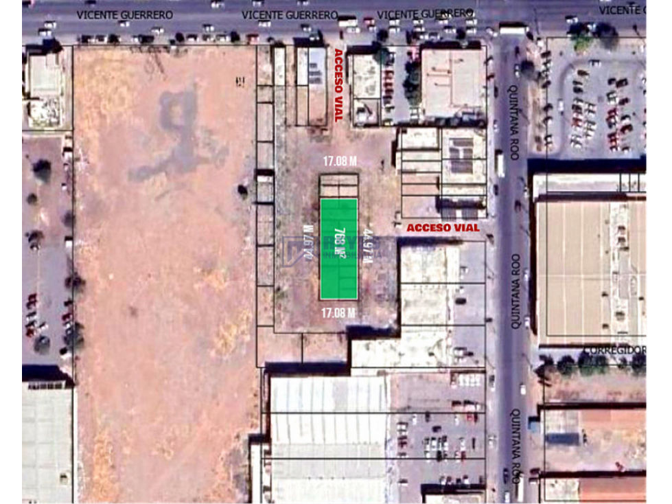 SE RENTA TERRENO AL COSTADO PLAZA TUTULI EN CIUDAD OBREGON SONORA - 2