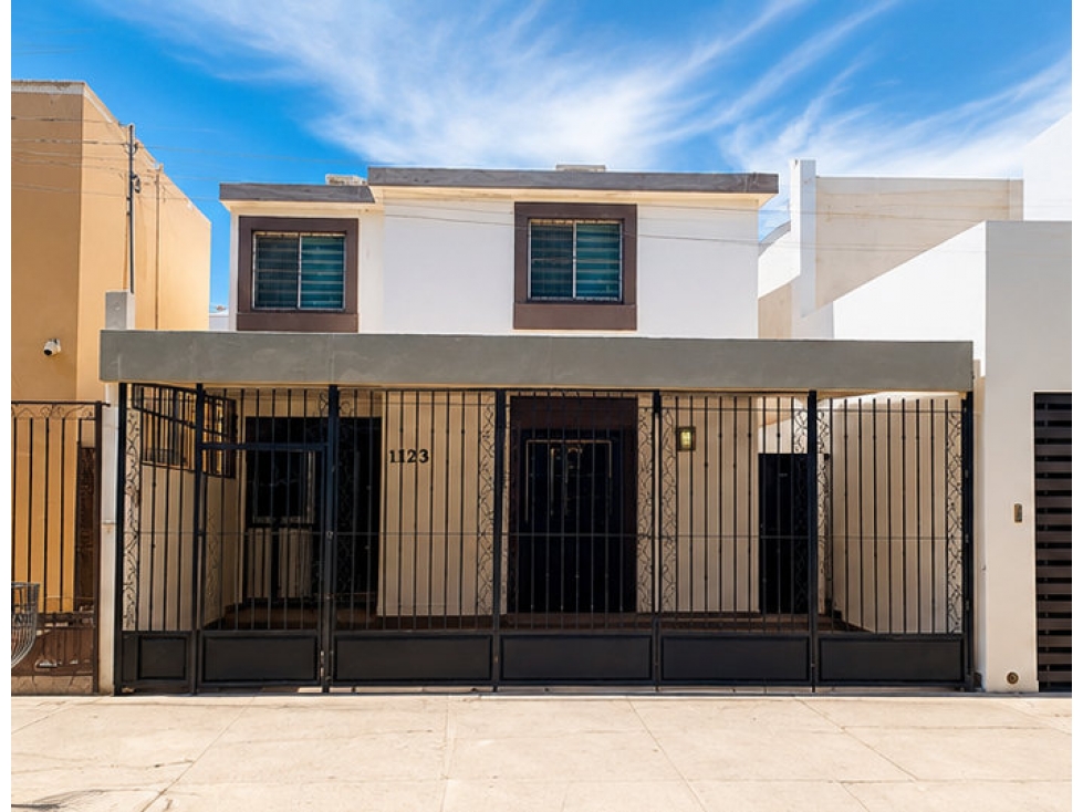 SE RENTA HERMOSA CASA C. YAQUI EN CIUDAD OBREÓN - 1