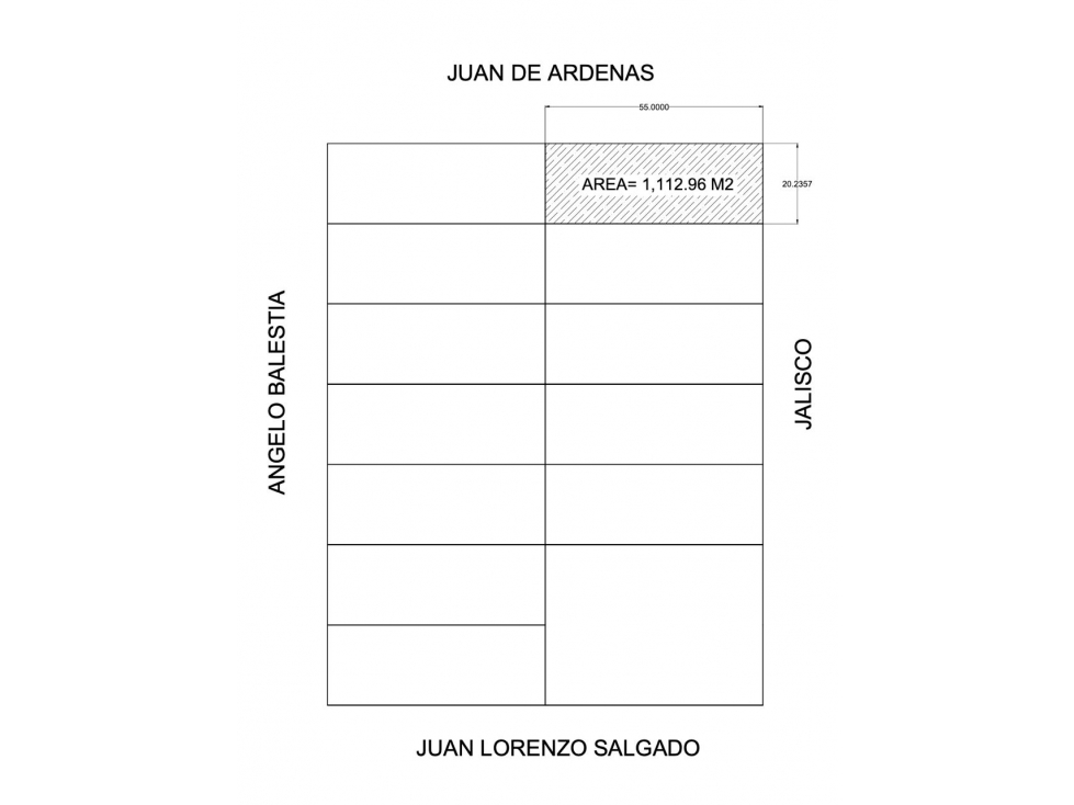 SE VENDE TERRENO SOBRE C. JALISCO EN OBREGÒN, SONORA. - 5