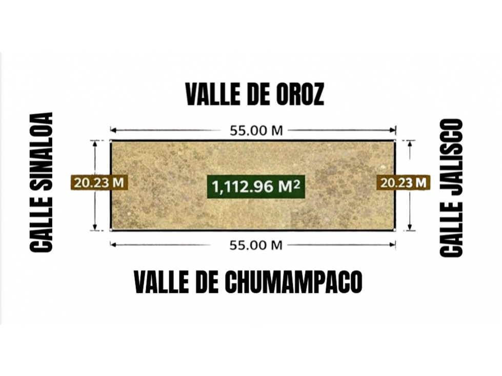 SE VENDE TERRENO SOBRE C. JALISCO EN OBREGÒN, SONORA. - 2
