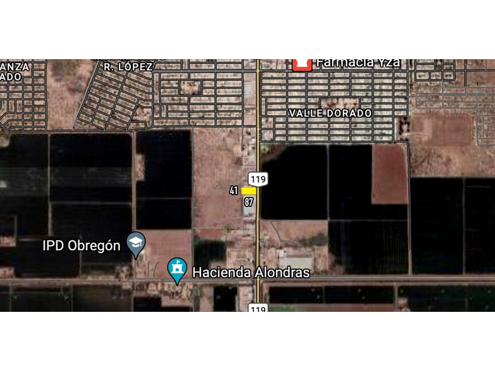 SE VENDE TERRENO SOBRE BLVD. DR. NORMAN E. BORLAUG CD. OBREGÓN, SONORA - 5