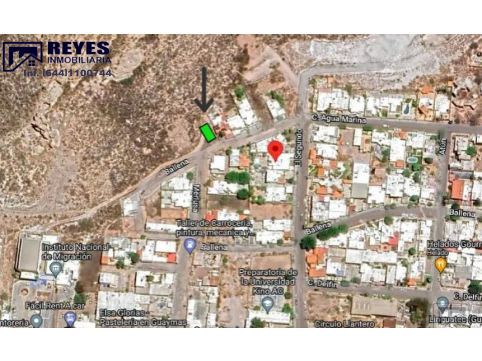 SE VENDE TERRENO COL LAS DELICIAS GUAYMAS, SONORA. - 2