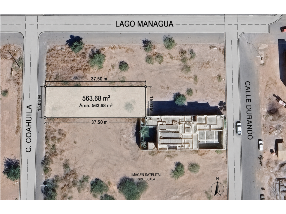 SE VENDE TERRENO C. COAHUILA ZONA NORTE EN CD. OBREGÓN.SON, - 2