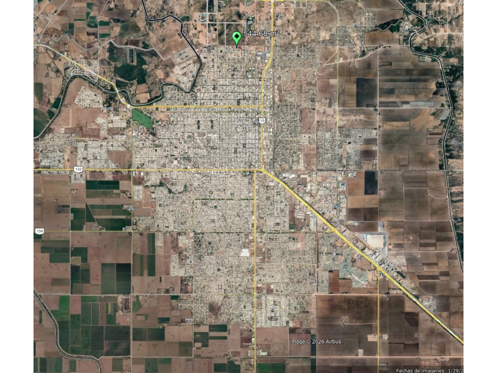 SE VENDE TERRENO C. NOGALES ZONA RESIDENCIAL NORTE EN CD. OBREGÓN. - 3