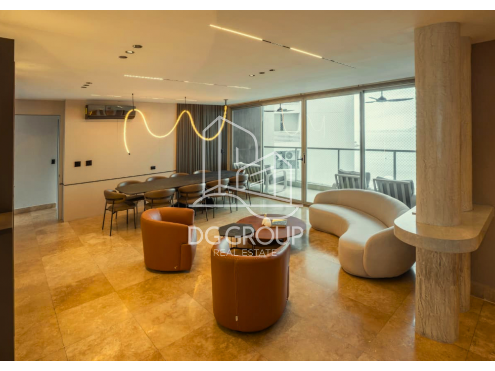 Venta de Apartamento amoblado en Punta Pacífica PH Q Tower
