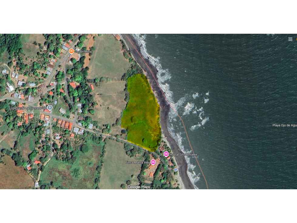 Terreno Frente al Mar en Pocrí 20,575 m² con 200 m de Playa - 2