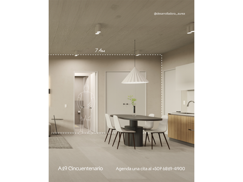 Pre venta de apartamentos en A19 Cincuentenario, Coco del Mar. YP — foto 3