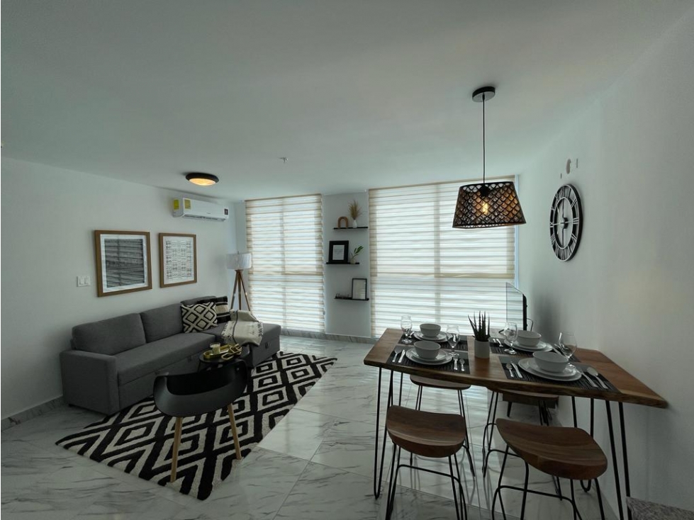 Alquiler de apartamento amoblado en PH The Sands, Av. Balboa. EL