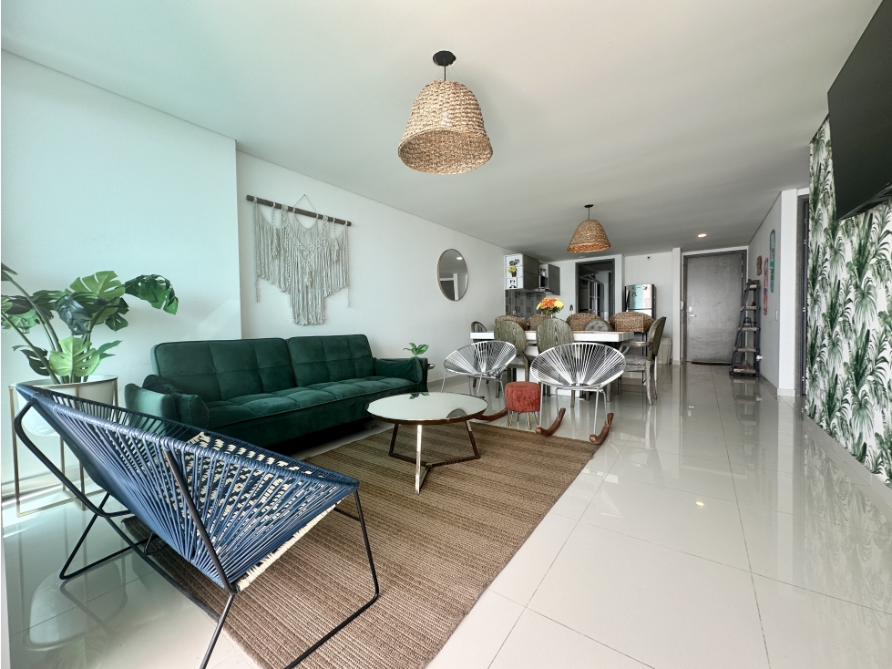 Cielo Mar - Venta de Apartamento Amoblado en el Edificio Géminis