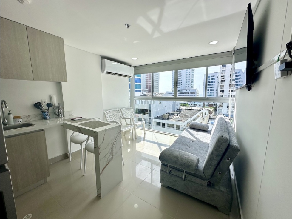 Bocagrande - Venta Apartamento uso Turístico Magno Loft.