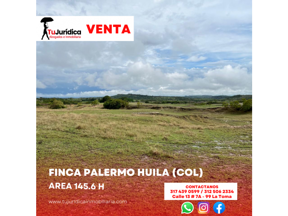 SE VENDE ESPECTACULAR FINCA PALERMO (HUI-COL) - 5