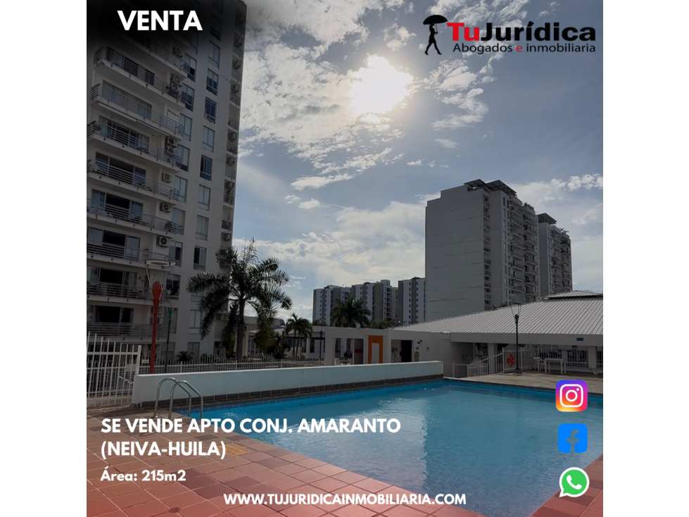 SE VENDE APTO CONJ. AMARANTO (NEIVA-HUILA) - 2