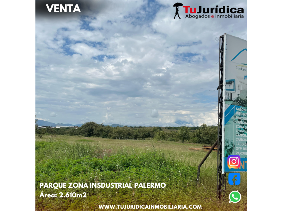 SE VENDE ESPECTACULAT LOTE ZONA INSDUSTRIAL PALERMO (HUILA-COL) - 3