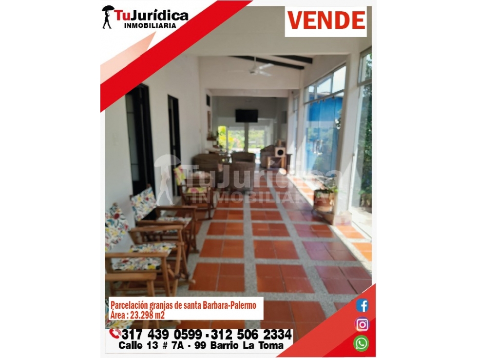SE VENDE HERMOSA FINCA - PALERMO (HUILA - COLOMBIA) - 1