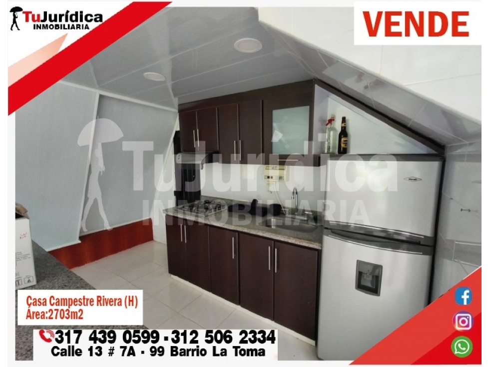 SE VENDE CASA CAMPESTRE - URBANO- RIVERA (HUILA-COL) - 2