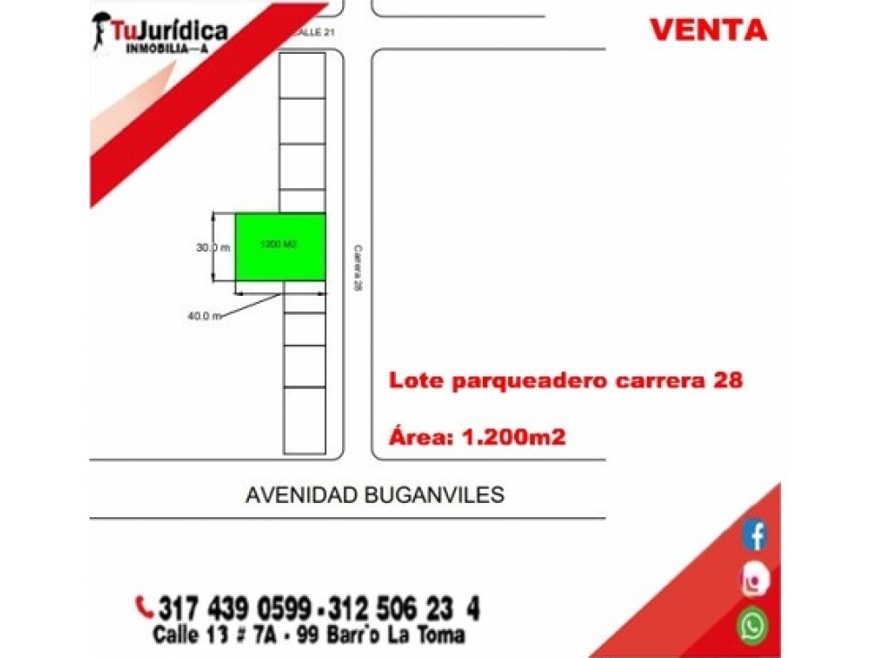 SE VENDE LOTE B. JARDIN - ORIENTE - NEIVA (HUILA-COL) - 1