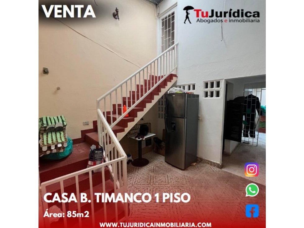 SE VENDE CASA DE 1P B/ TIMANCO NEIVA (HUI-COL) - 3