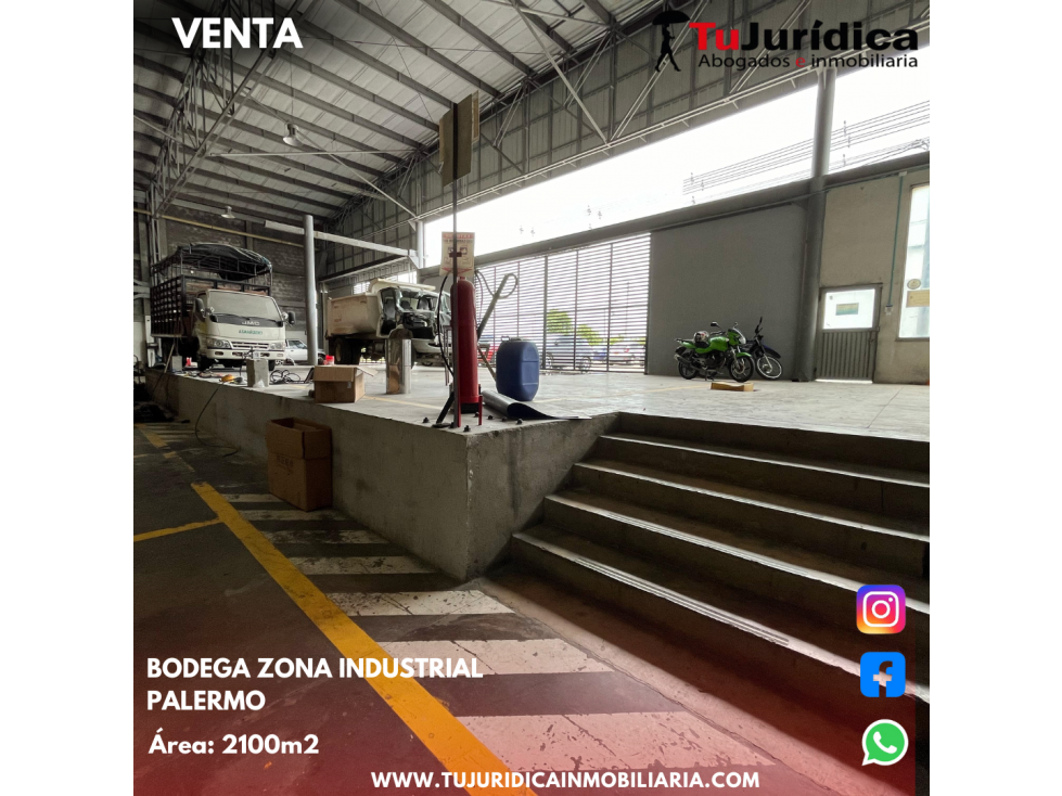 SE VENDE ESPECTACULAR BODEGA ZONA INSDUSTRIAL PALERMO - 1