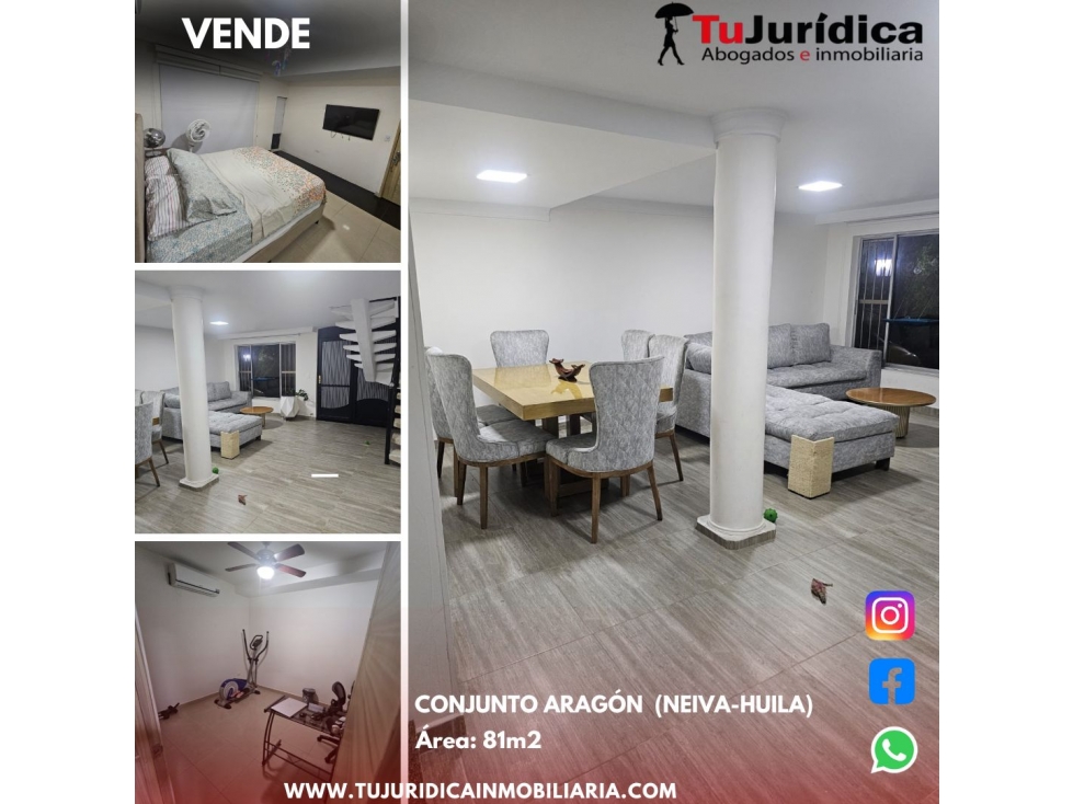 SE VENDE CASA - ORIENTE - CONJUNTO ARAGÓN (NEIVA-HUILA) - 1