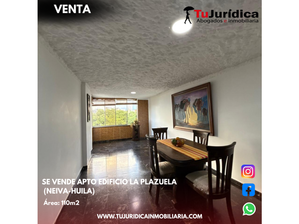SE VENDE APTO EDIFICIO LA PLAZUELA (NEIVA-HUILA) - 2