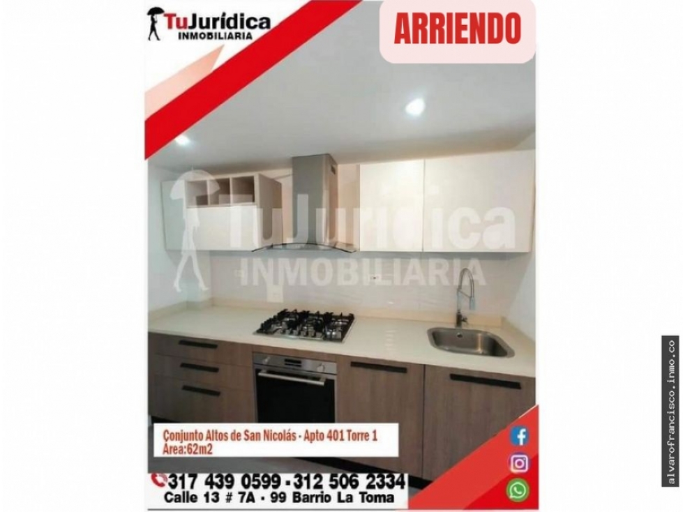 SE VENDE HERMOSO APTO. ESTRENAR - ALTOS DE SAN NICOLAS - NEIVA (HUILA) — foto 2