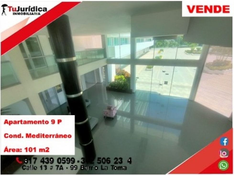 SE VENDE ESPECTACULAR APARTAMENTO - C. RES. MEDITERRANEO - NEIVA (H) - 5