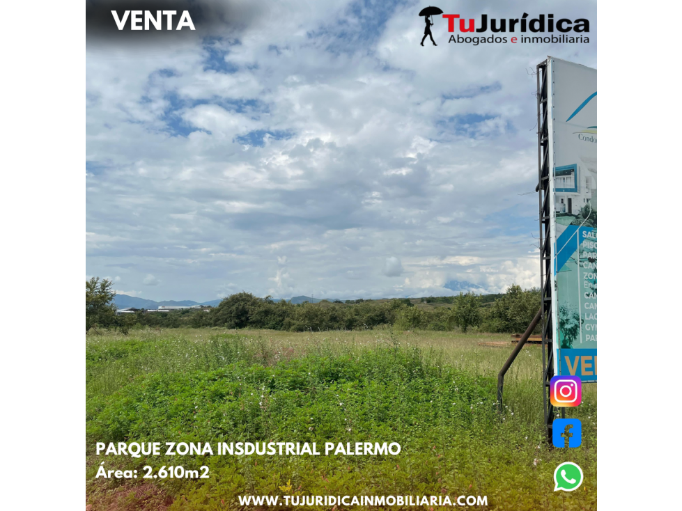 SE VENDE ESPECTACULAT LOTE ZONA INSDUSTRIAL PALERMO (HUILA-COL) - 4