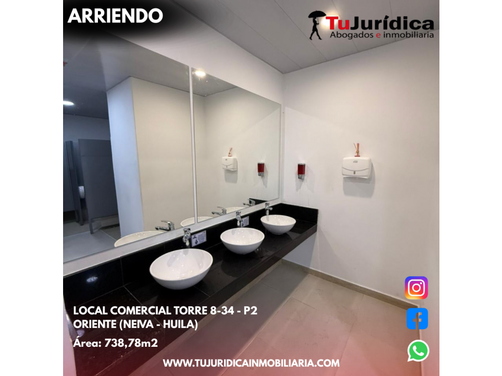 LOCAL COMERCIAL TORRE 8.34 P2 ORIENTE DE (NEIVA-HUILA) - 4
