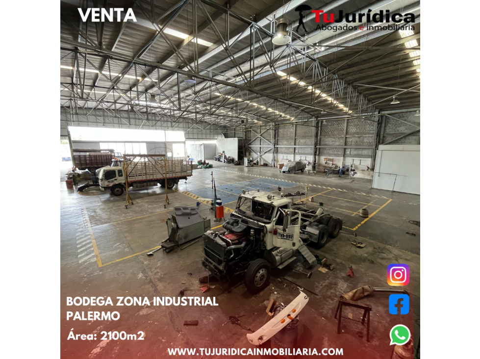 SE ARRIENDA ESPECTACULAR BODEGA ZONA INSDUSTRIAL PALERMO - 6