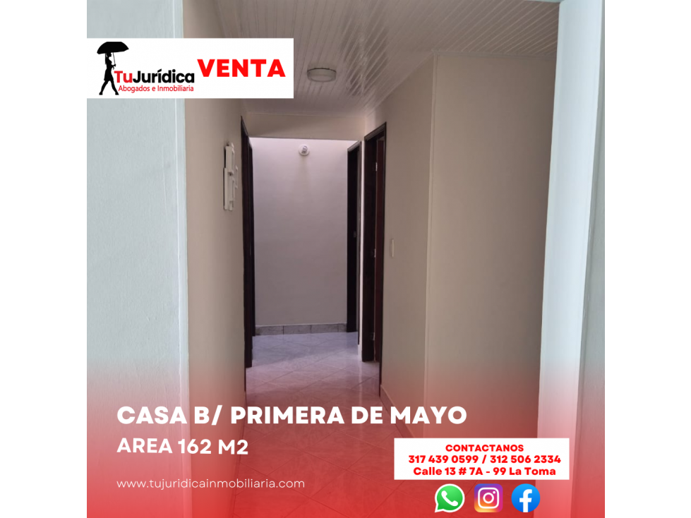 SE VENDE CASA 1 PISO B/ PRIMERA DE MAYO - NEIVA (HUILA-COL) - 2