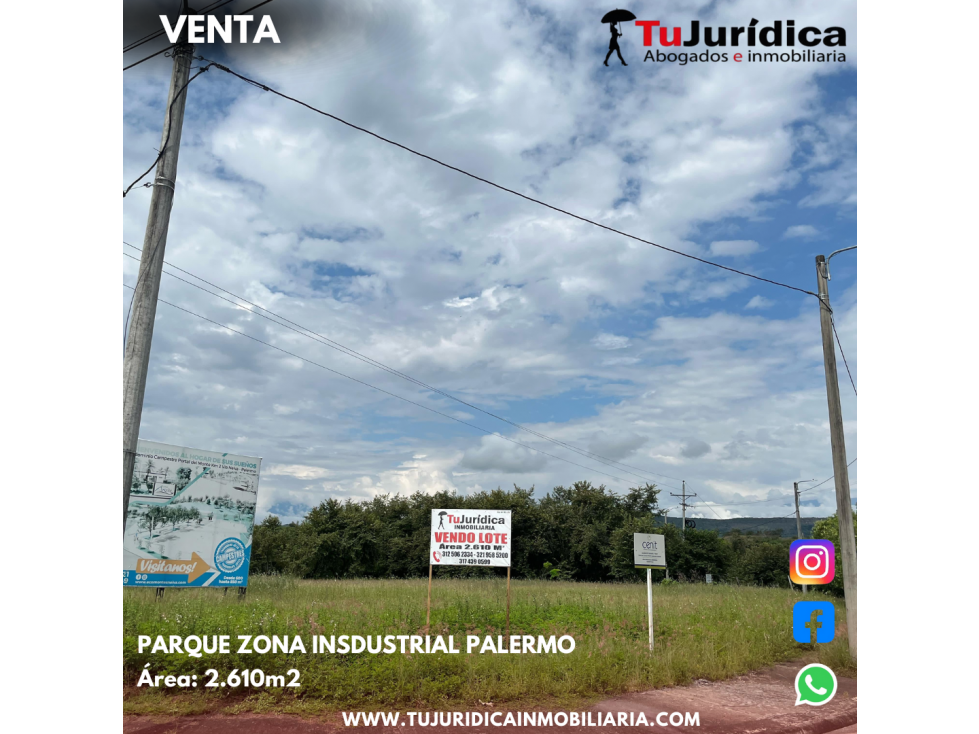 SE VENDE ESPECTACULAT LOTE ZONA INSDUSTRIAL PALERMO (HUILA-COL) - 5