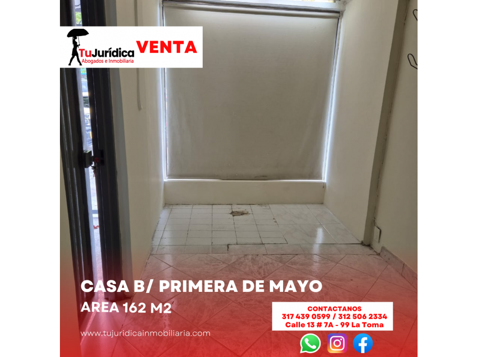 SE VENDE CASA 1 PISO B/ PRIMERA DE MAYO - NEIVA (HUILA-COL) - 3
