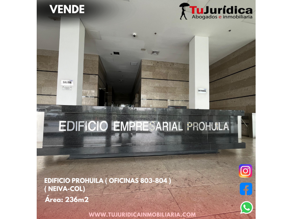 SE VENDE OFICINA 803 EDIFCIO PROHUILA (NEIVA-HUILA) - 3