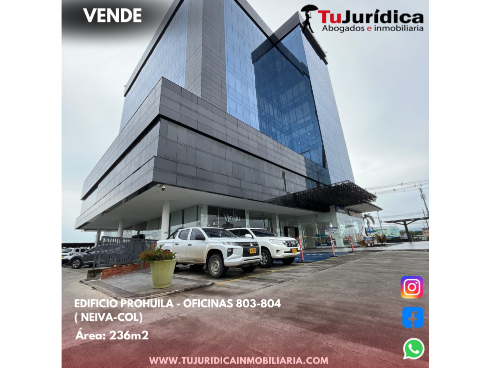 SE VENDE OFICINA 803 EDIFCIO PROHUILA (NEIVA-HUILA) - 2