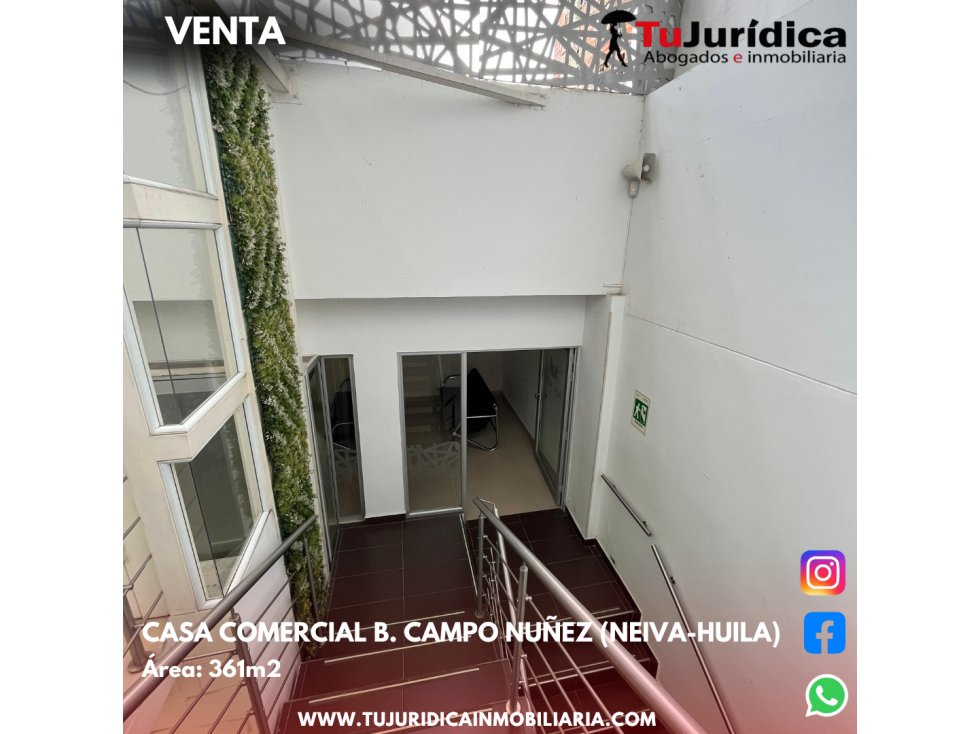 SE VENDE CASA COMERCIAL B. CAMPO NUÑEZ NEIVA (HUI-COL) - 4