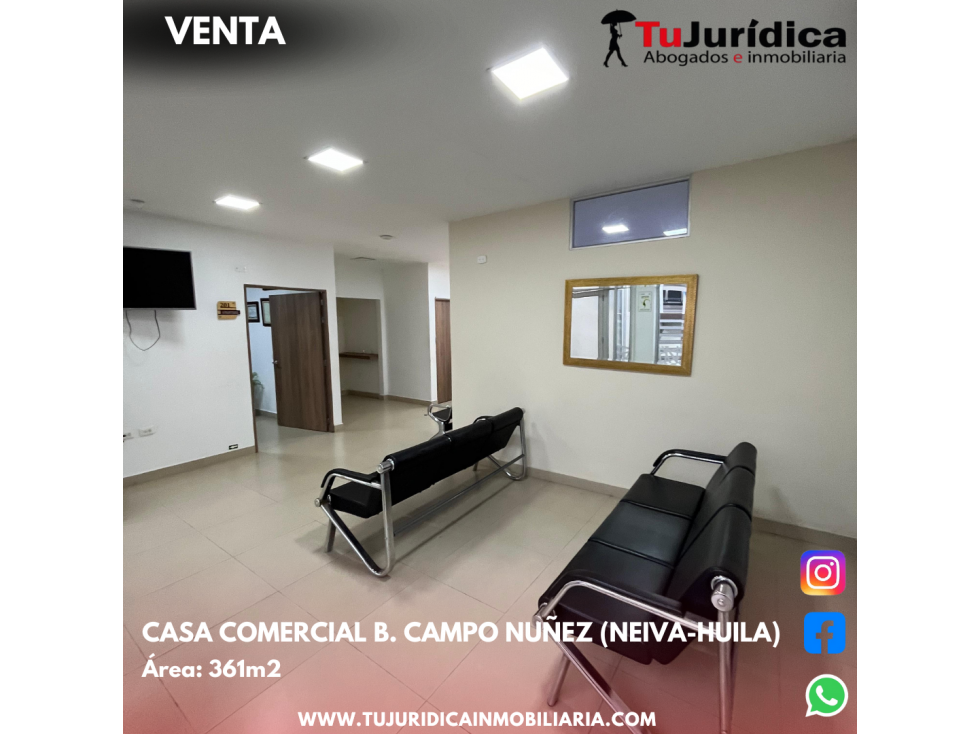 SE VENDE CASA COMERCIAL B. CAMPO NUÑEZ NEIVA (HUI-COL) - 5