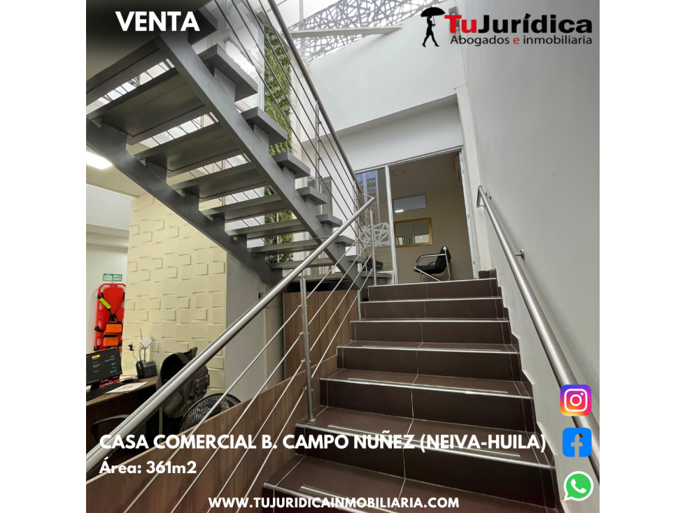 SE VENDE CASA COMERCIAL B. CAMPO NUÑEZ NEIVA (HUI-COL) - 6