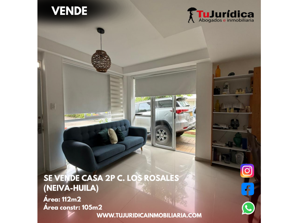 SE VENDE CASA 2P C. LOS ROSALES (NEIVA-HUILA) — foto 3