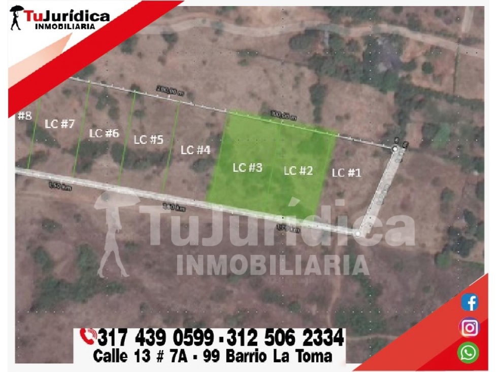 SE VENDE ESPECTACULAR LOTE PALERMO KM 2.2 - 2