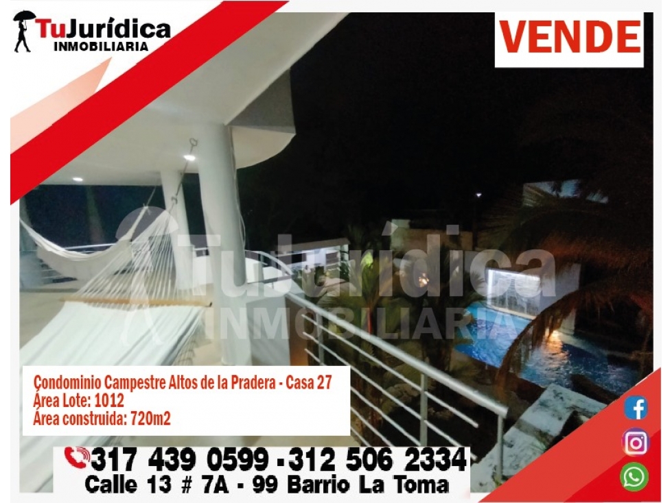 SE VENDE HERMOSA CASA CAMPESTRE - NEIVA (HUILA-COL) - 1