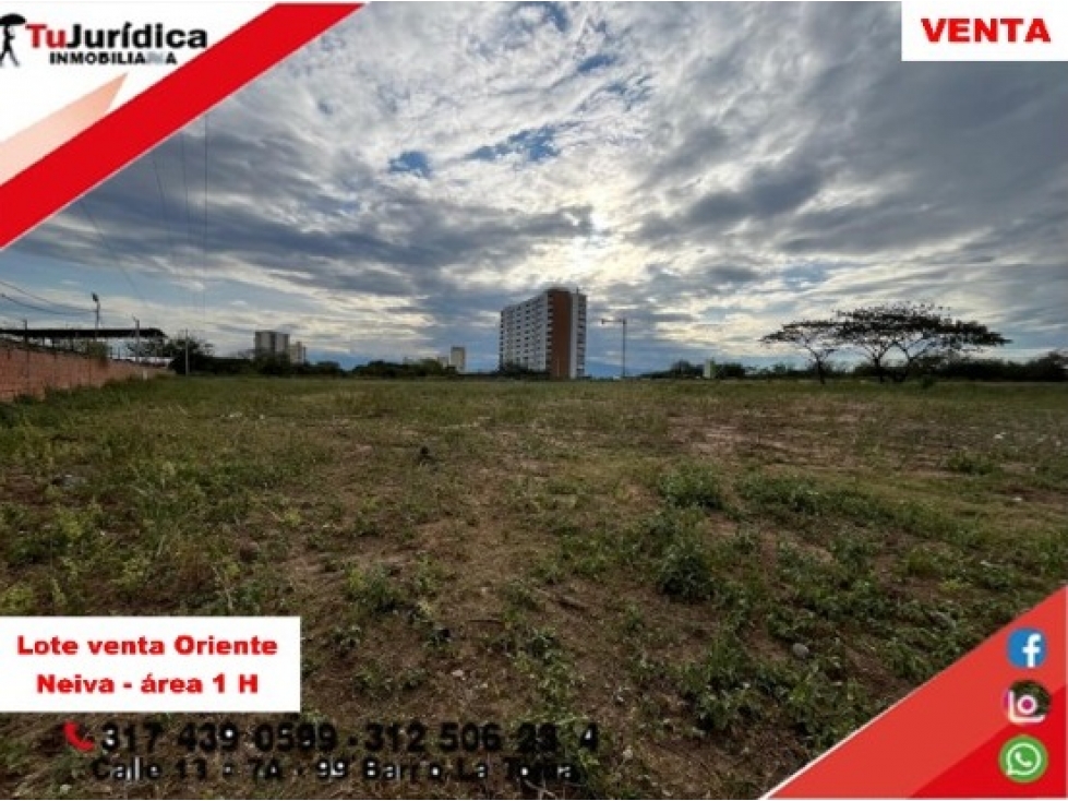 SE VENDE ESPECTACULAR LOTE - ORIENTE - NEIVA(HUILA,COL) - 2