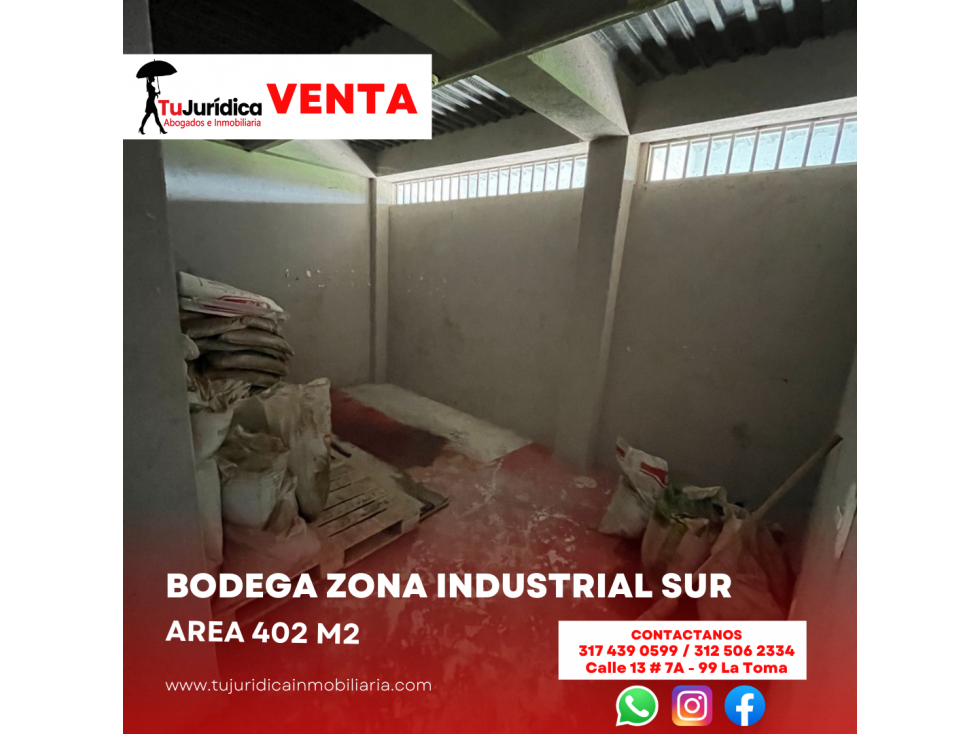 SE VENDE BODEGA ZONA INDULTRIAL SUR NEIVA (HUI-COL) - 3