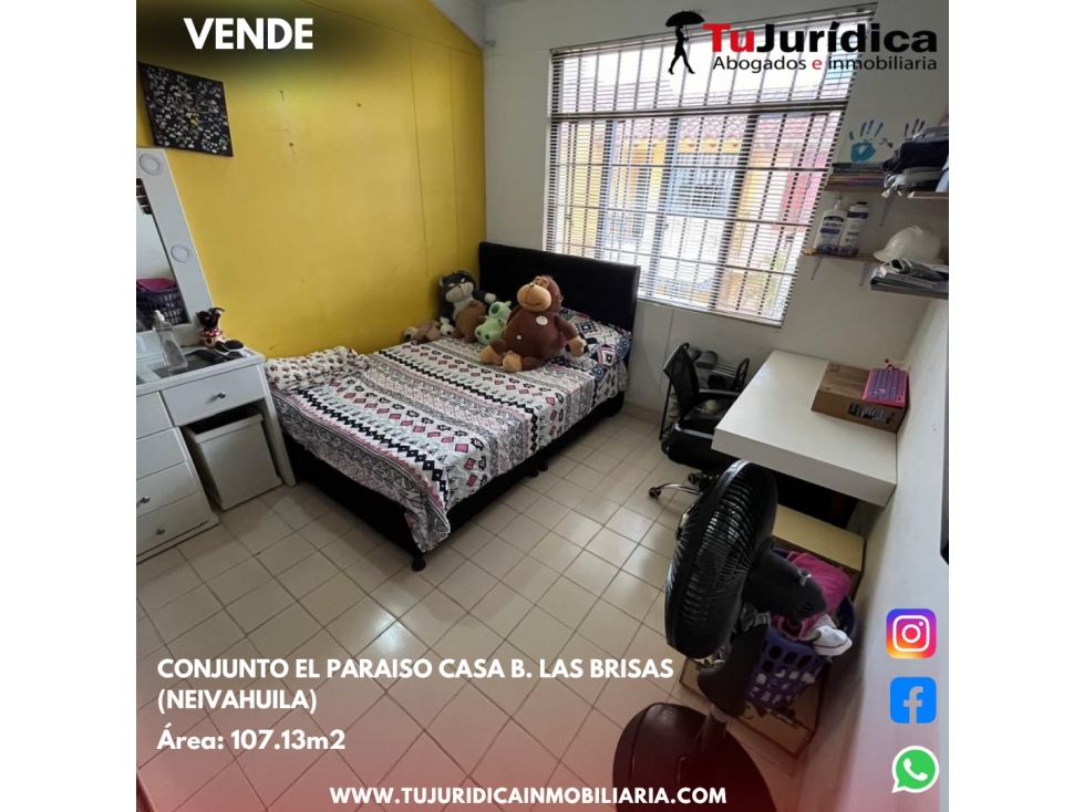 SE VENDE CASA 2P B.LAS BRISAS CONJUNTO EL PARAISO (NEIVA-HUILA) — foto 6