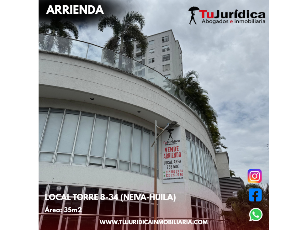 SE ARRIENDA LOCAL EDFICIO 8-34 (NEIVA-HUILA) - 2