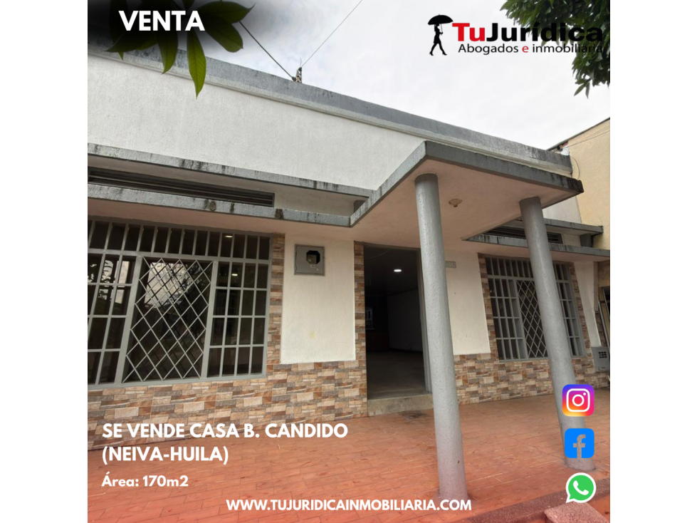 SE VENDE CASA B. CANDIDO (NEIVA-HUILA) — foto 2