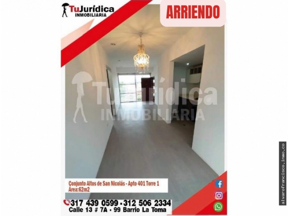 SE VENDE HERMOSO APTO. ESTRENAR - ALTOS DE SAN NICOLAS - NEIVA (HUILA) — foto 3