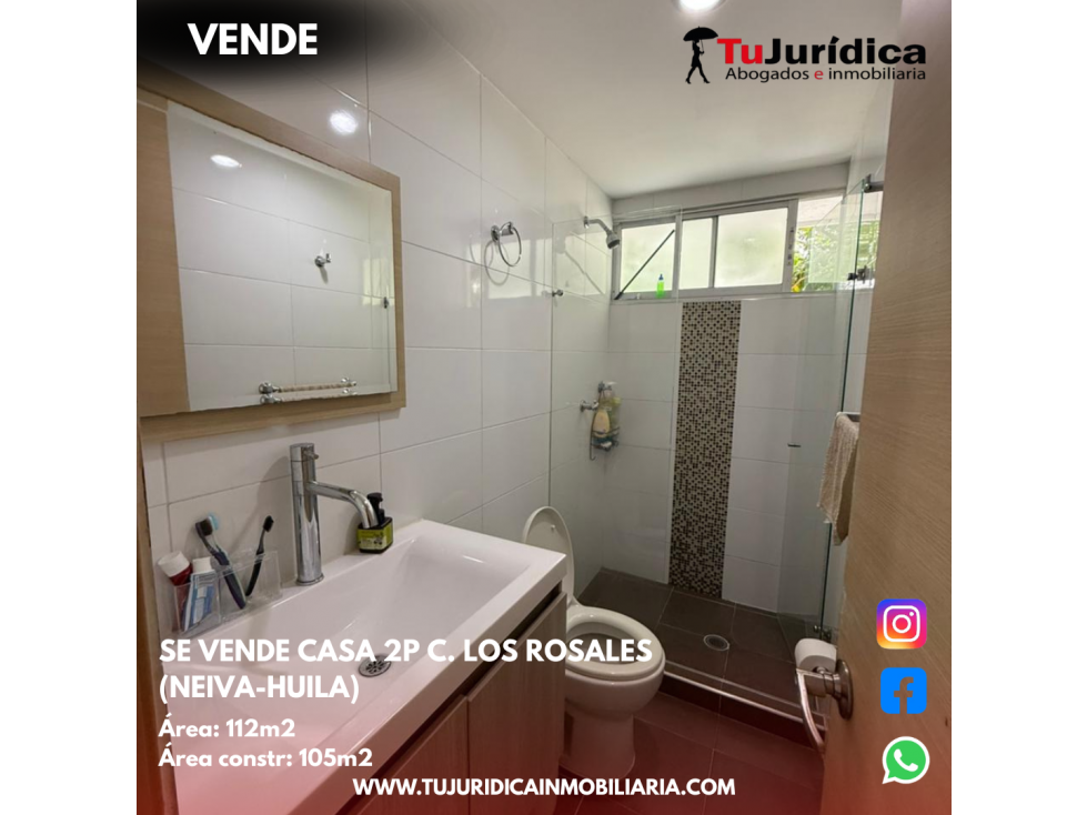 SE VENDE CASA 2P C. LOS ROSALES (NEIVA-HUILA) — foto 5