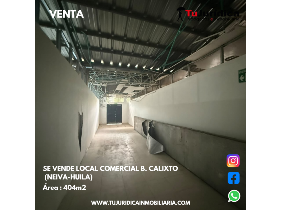 SE VENDE CASA COMERCIAL B. CALIXTO (NEIVA-HUILA) — foto 2