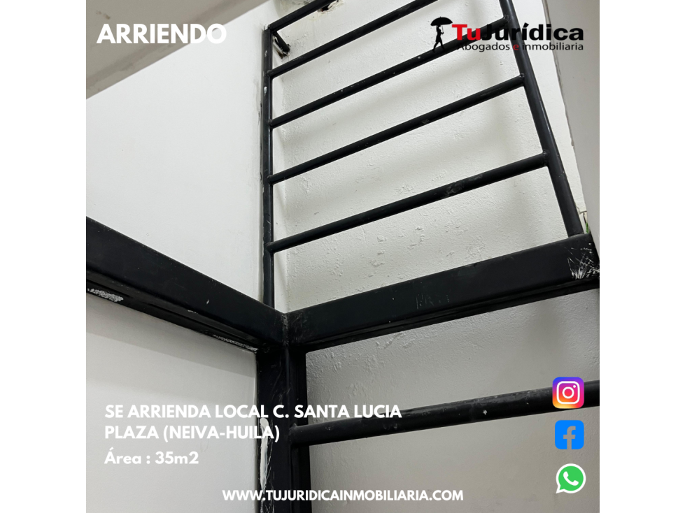 SE ARRIENDA LOCAL CC SANTA LUCIA PLAZA (NEIVA-HUILA) - 2